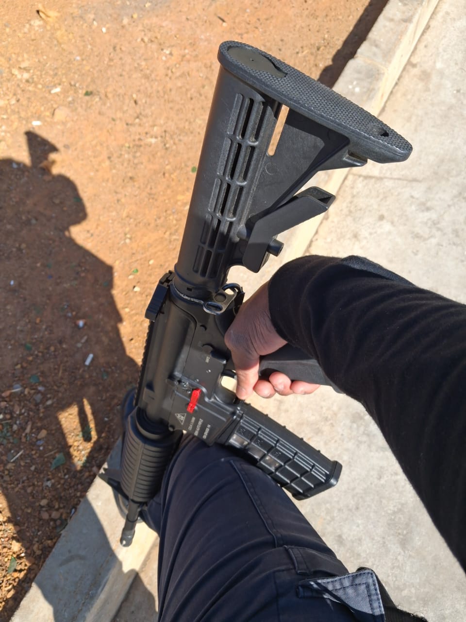 Armed Response Security officers on patrol